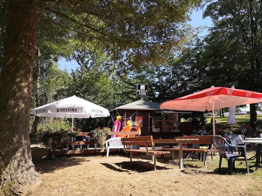 Haus Julia Direkt Am Hennesee Mitten Im Sauerland Meschede Esterno foto