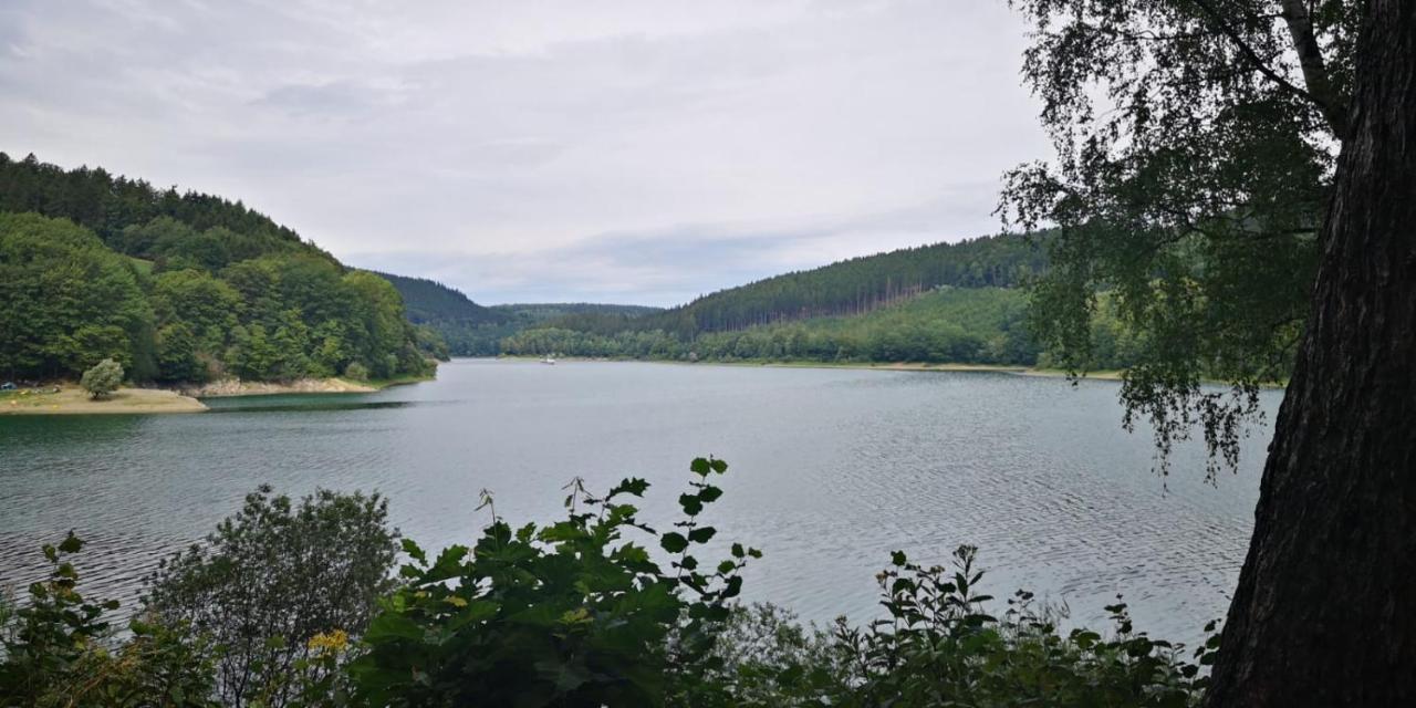 Haus Julia Direkt Am Hennesee Mitten Im Sauerland Meschede Esterno foto